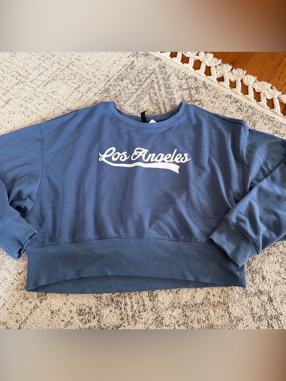 Cropped sweatshirt